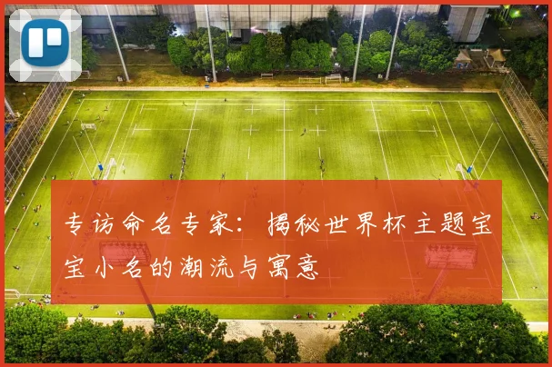 专访命名专家：揭秘世界杯主题宝宝小名的潮流与寓意